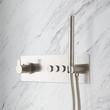 Hollyn SimpleSelect Thermostatic Shower System with Dual-Function Shower Head and Hand Shower - Brus, , large image number 2