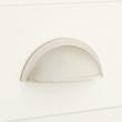 2" Barrus Brass Cup Pull - Brushed Nickel, , large image number 0