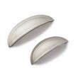 2" Barrus Brass Cup Pull - Brushed Nickel, , large image number 1