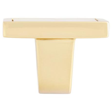 Kumano Square Yellow Mother of Pearl Cabinet Knob