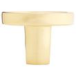 Kumano Round Yellow Mother of Pearl Cabinet Knob, , large image number 1
