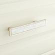 Kumano White Mother-of-Pearl Drawer Pull, , large image number 0
