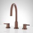 Rotunda Widespread Faucet - Lever Handles - Overflow - Brushed Nickel, , large image number 4