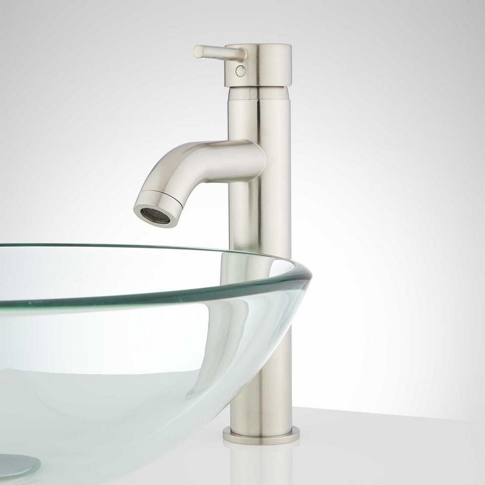 Rotunda Curved Spout Single-Hole Vessel Faucet, , large image number 0