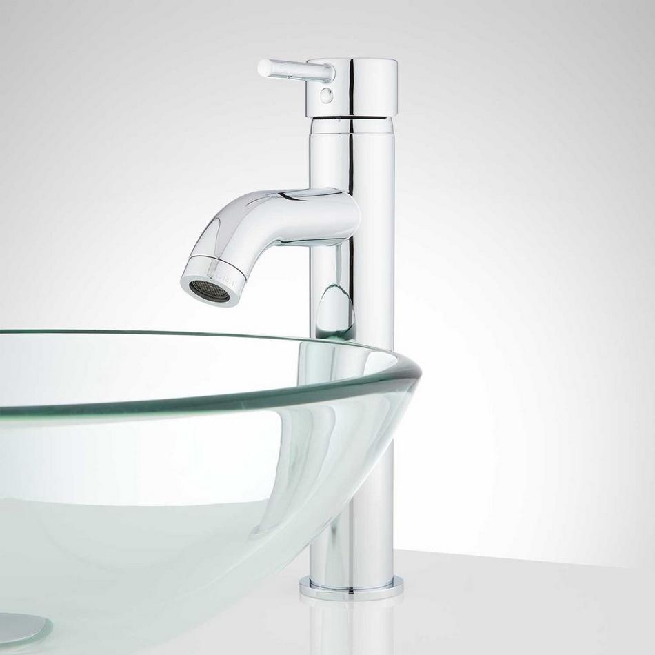 Rotunda Curved Spout Single-Hole Vessel Faucet, , large image number 3