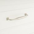 4-7/8" Dowling Solid Brass Cabinet Pull - Brushed Nickel, , large image number 0