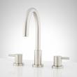 Rotunda Widespread Faucet - Lever Handles - Overflow - Brushed Nickel, , large image number 9