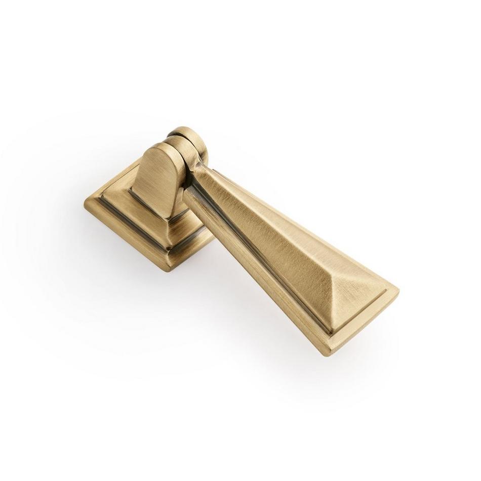 Bresnick Brass Drop-Handle Pendant Pull - Antique Brass, , large image number 0