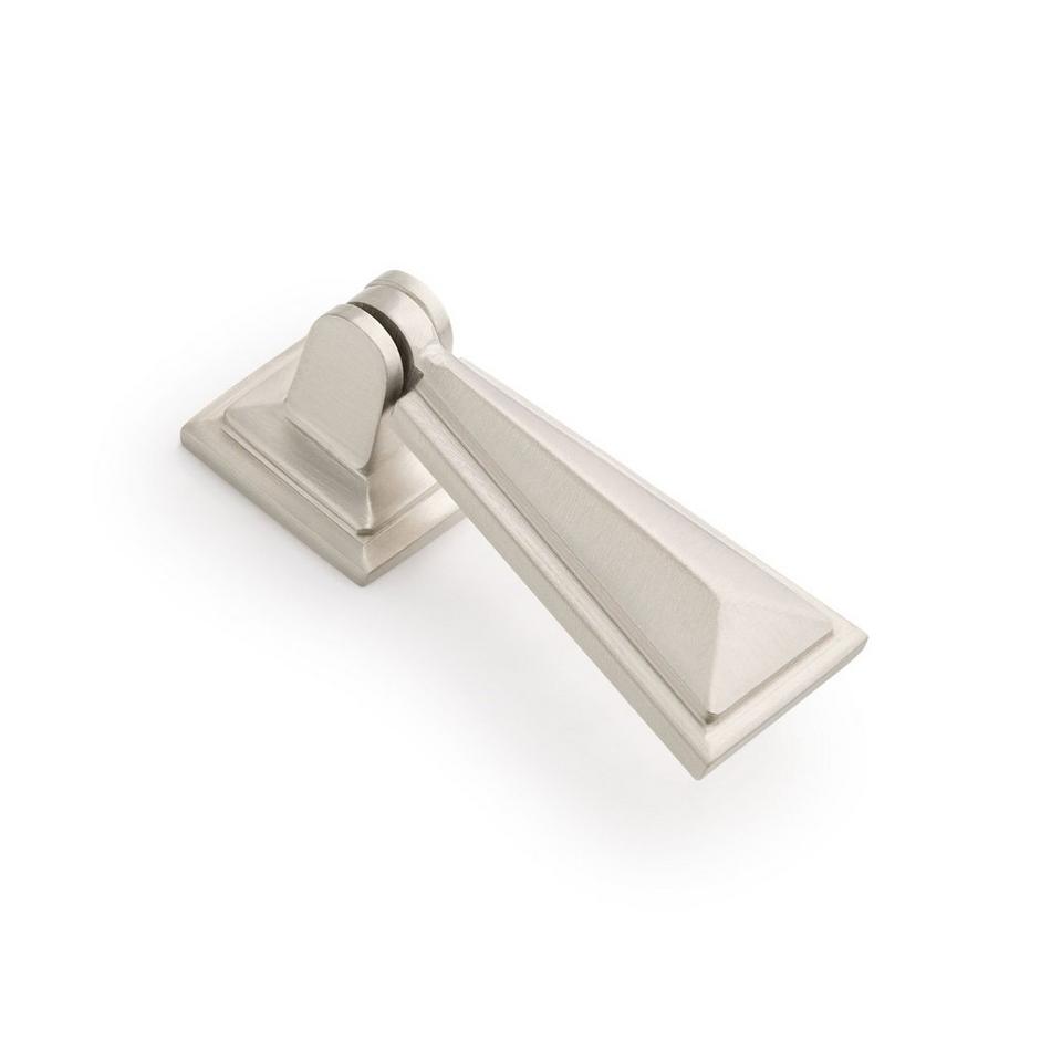 Bresnick Brass Drop-Handle Pendant Pull - Brushed Nickel, , large image number 0