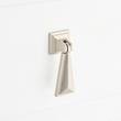 Bresnick Brass Drop-Handle Pendant Pull - Brushed Nickel, , large image number 3