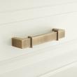 4" Marta Solid Brass Cabinet Pull - Antique Brass, , large image number 0