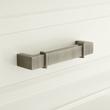 6" Marta Solid Brass Cabinet Pull - Antique Pewter, , large image number 0
