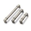 6" Marta Solid Brass Cabinet Pull - Antique Pewter, , large image number 1