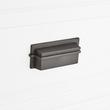 Marta Cast Iron Bin Pull - Antique Iron, , large image number 3