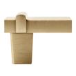 Marta Solid Brass Finger Pull - Antique Brass, , large image number 2