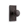 Traeger Bronze Dummy Interior Door Set - Knob - Dark Bronze, , large image number 0