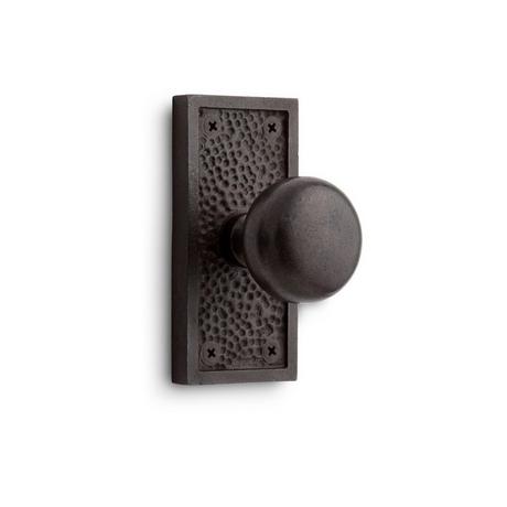 Traeger Solid Bronze Interior Door Set - Knob - Dummy
