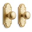 Marconi Solid Brass Interior Door Set - Knob - Passage, , large image number 0