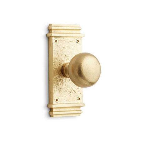 Griggs Solid Brass Interior Door Set - Knob - Dummy