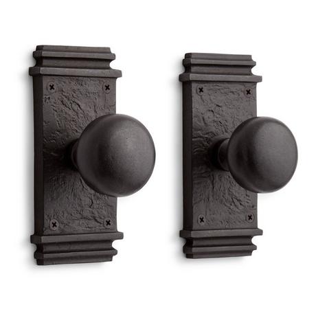 Griggs Solid Bronze Interior Door Set - Knob - Passage