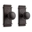 Griggs Bronze Privacy Interior Door Set - Knob - 2-3/4" Backset - Dark Bronze, , large image number 0