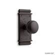 Griggs Bronze Passage Interior Door Set - Knob - 2-3/8" Backset - Dark Bronze, , large image number 0