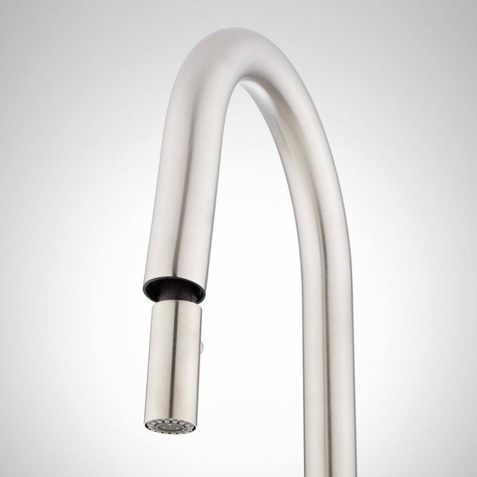 Ravenel Pull-Down Kitchen Faucet with Concealed Sprayer - Stainless Steel, , large image number 2