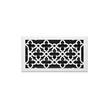 Ballas Steel Wall Register - White - 6" x 10" (7-1/4" x 11-3/8" Overall), , large image number 1