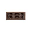 Appert Steel Wall Register - Oil Rubbed Bronze - 4" x 10" (5-1/4" x 11-3/8" Overall), , large image number 0