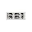 Appert Steel Wall Register - White - 4" x 10" (5-1/4" x 11-3/8" Overall), , large image number 0
