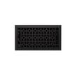 Appert Steel Wall Register - Black - 6" x 10" (7-1/4" x 11-3/8" Overall), , large image number 0