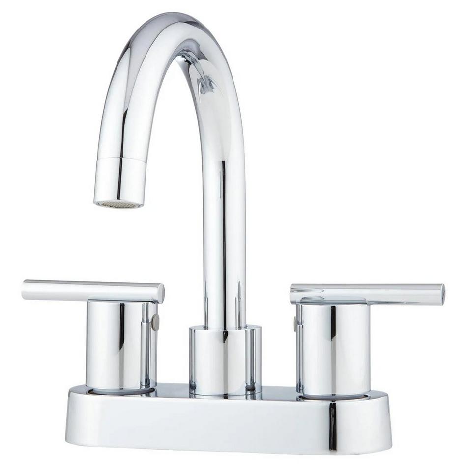 Lindo Centerset Bathroom Faucet - Overflow - Chrome, , large image number 0