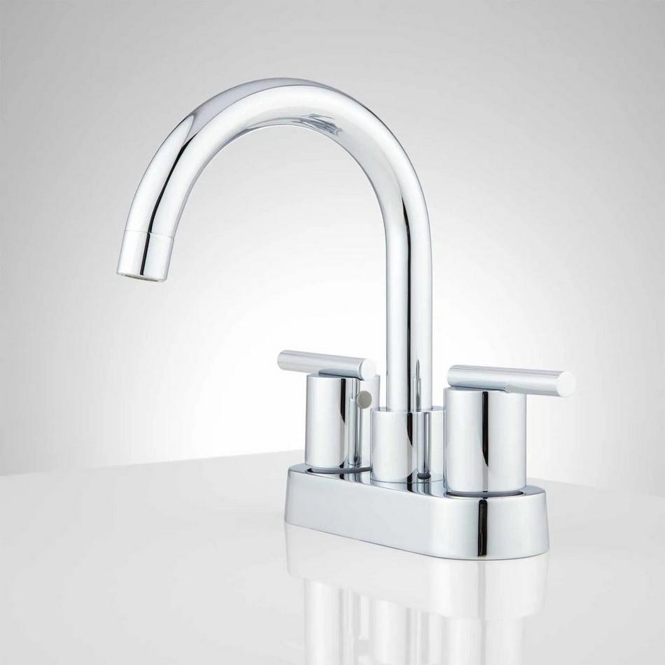 Lindo Centerset Bathroom Faucet - Overflow - Chrome, , large image number 1