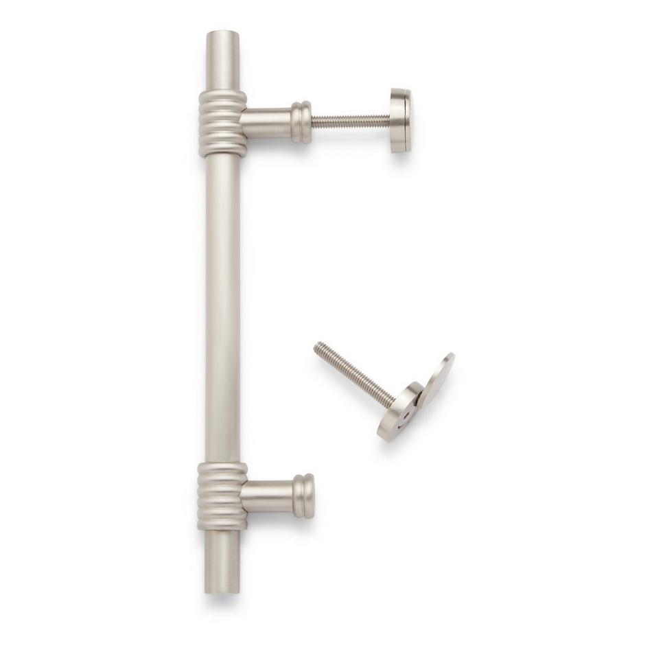 18" Brady Solid Brass Door Pull - Brushed Nickel, , large image number 1