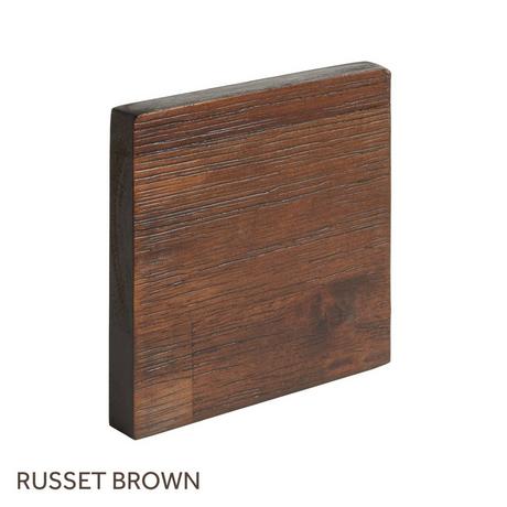 Wood Finish Sample - Russet Brown