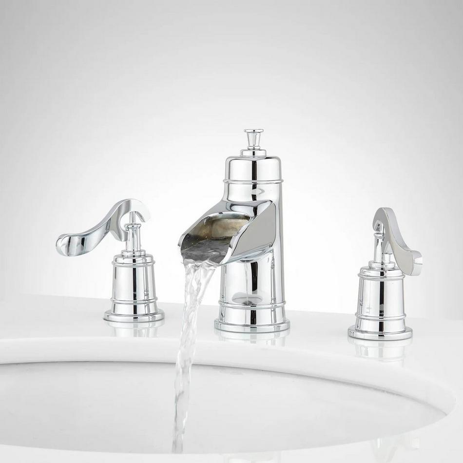 Melton Widespread Waterfall Bathroom Faucet, , large image number 6