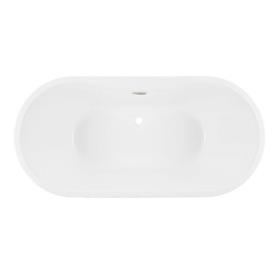 59 Leith Acrylic Freestanding Tub Signature Hardware, 51 OFF