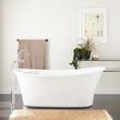 66" Kemrick Acrylic Freestanding Tub with Trim Kit, , large image number 0