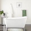 63" Souza Acrylic Freestanding Tub with Trim Kit, , large image number 0
