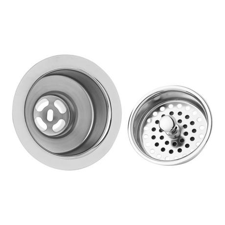 Strainer Basket with Lift Stopper - 3-1/2"