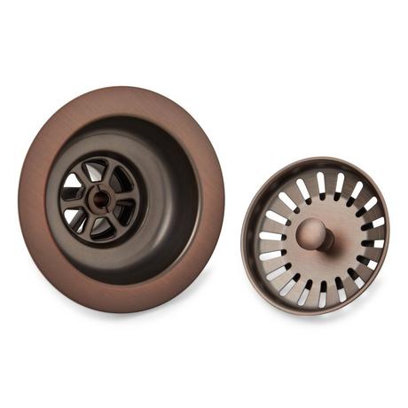 Slotted Strainer Basket with Lift Stopper 3-1/2"