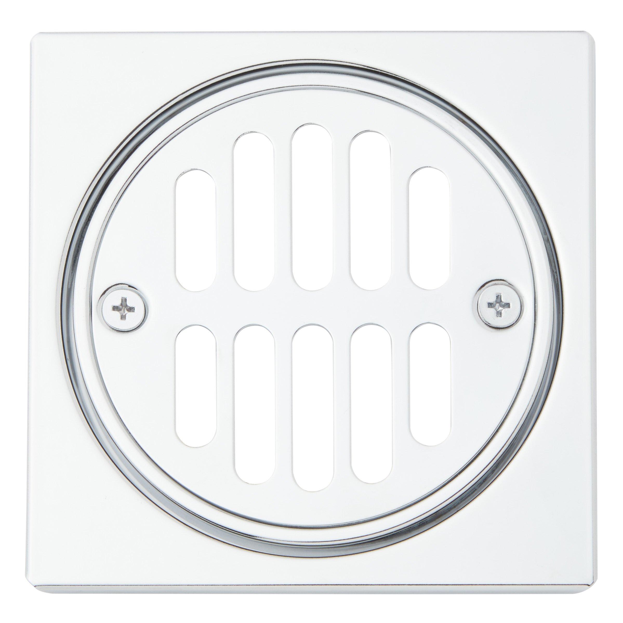 Round on sale shower drain