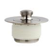 Lift & Turn Tub Drain with Hub Adapter - Brushed Nickel, , large image number 1