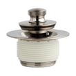 Lift & Turn Tub Drain with Hub Adapter - Brushed Nickel, , large image number 2