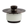 Lift & Turn Tub Drain with Adapter Sleeve - Oil Rubbed Bronze, , large image number 1