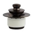 Lift & Turn Tub Drain with Adapter Sleeve - Oil Rubbed Bronze, , large image number 2