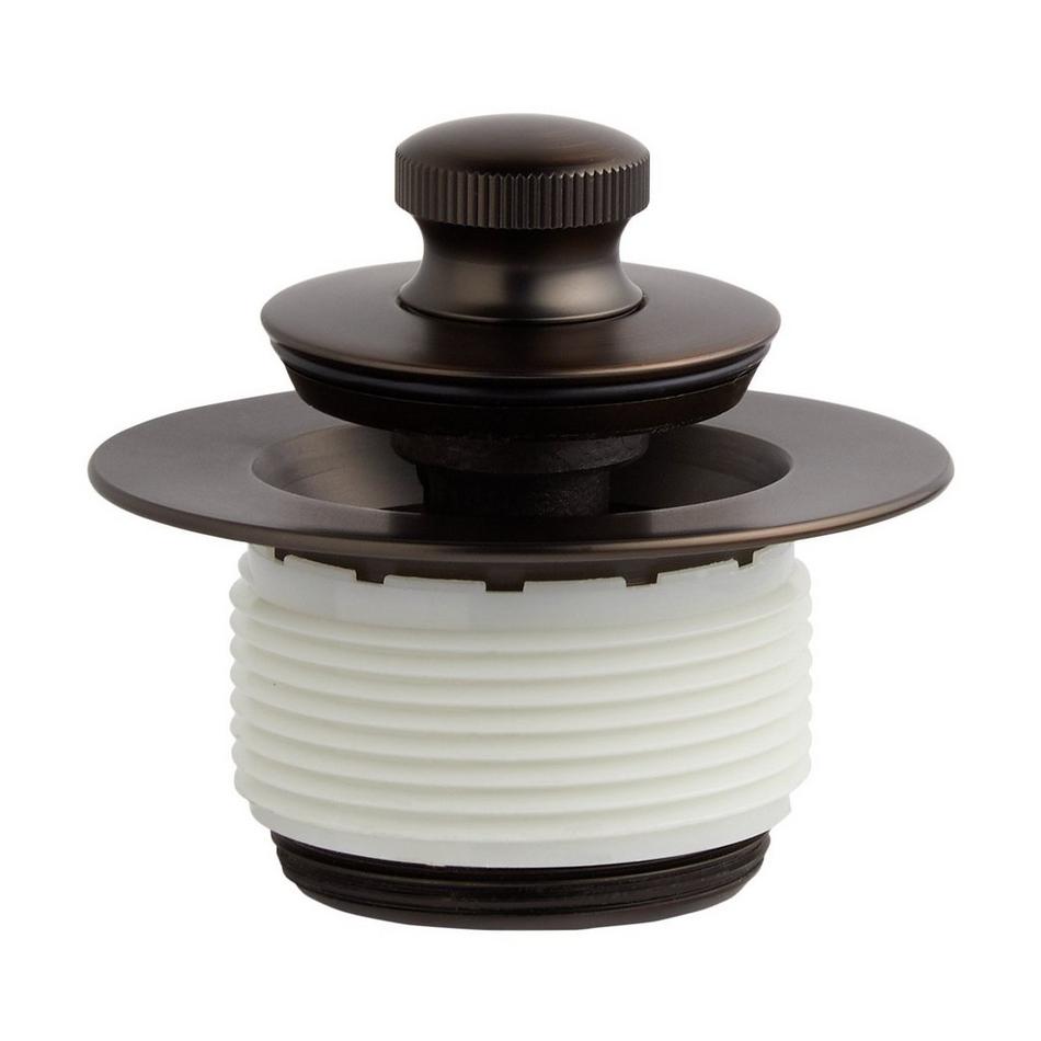 Lift & Turn Tub Drain with Adapter Sleeve - Oil Rubbed Bronze, , large image number 2