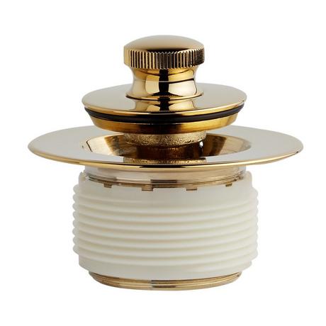 Lift & Turn Tub Drain with Adapter Sleeve