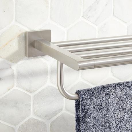 Hibiscus Towel Rack