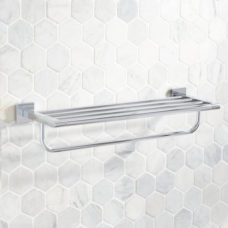 Hibiscus Towel Rack